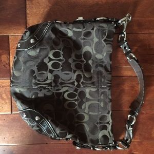 Chocolate color Coach purse!